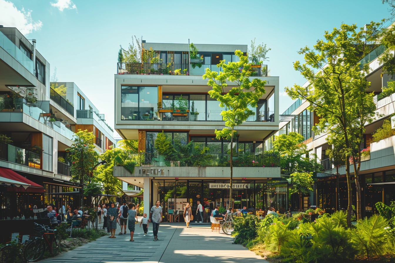 Vue panoramique de Saint-Étienne soulignant les opportunités d'investissement immobilier astucieux dans la ville