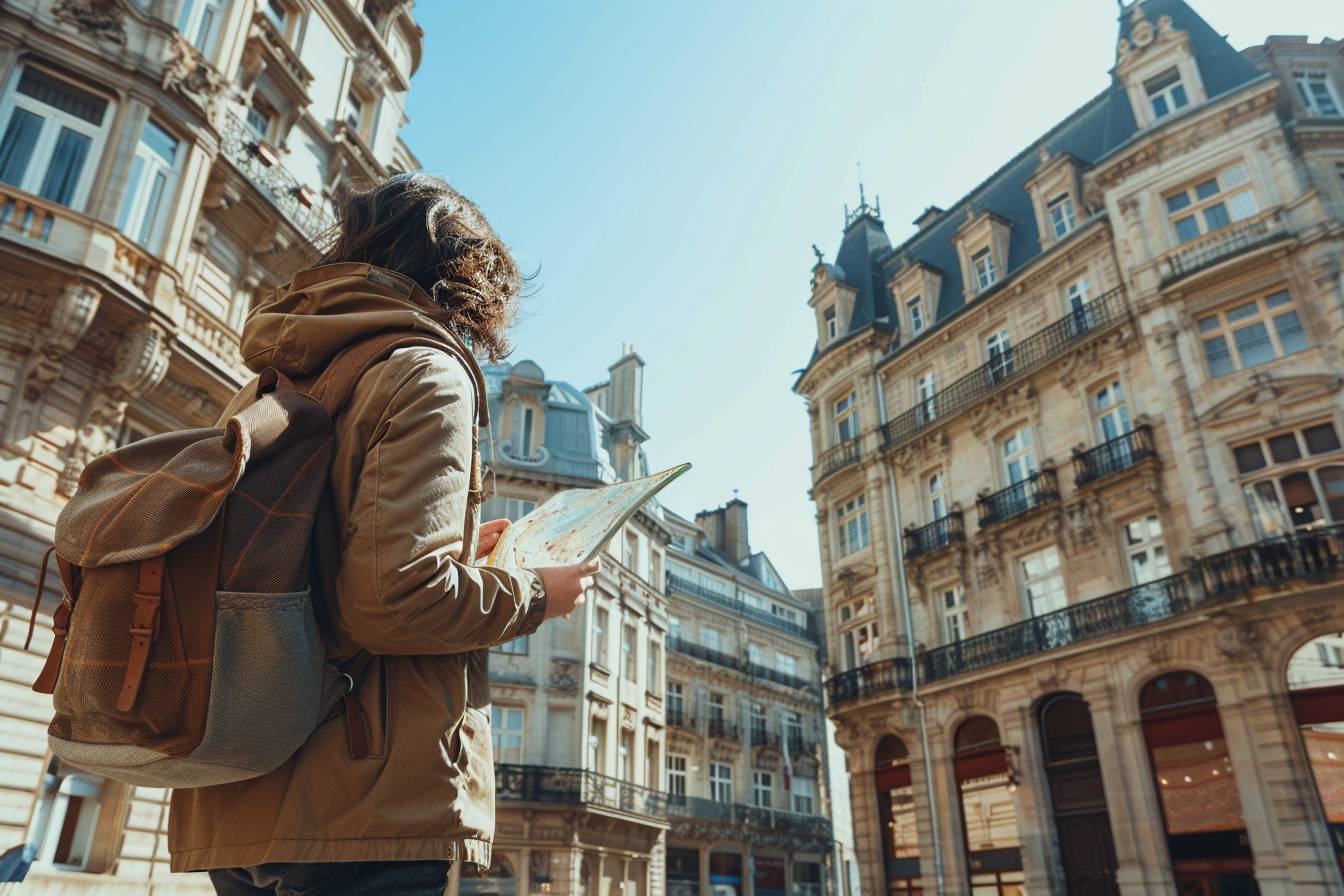 Vue panoramique de Saint-Étienne, idéale pour ceux cherchant à trouver un logement dans la ville
